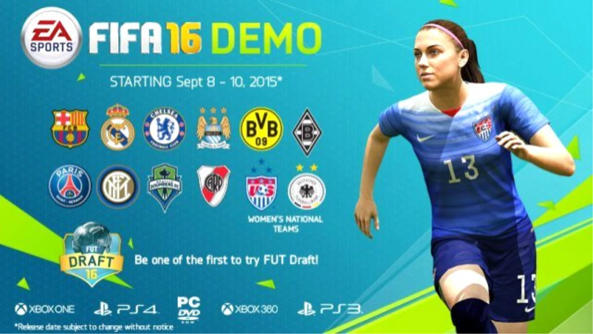 FIFA 16 Demo Çıkış Tarihi Açıklandı