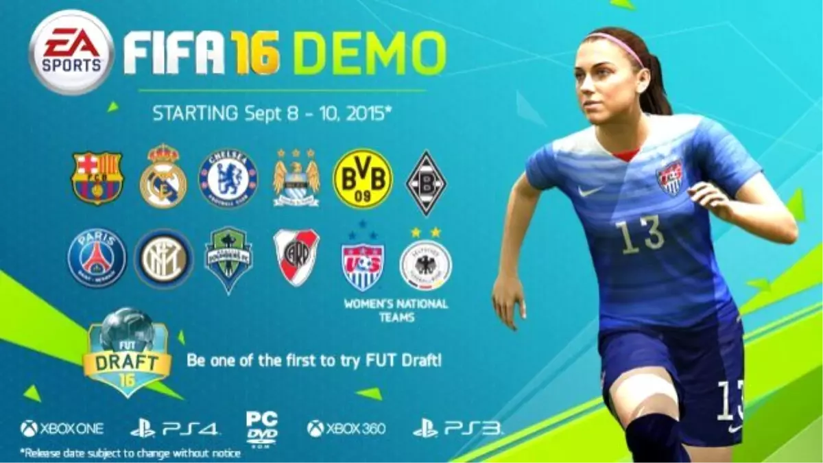 FIFA 16 Demo Çıkış Tarihi Açıklandı