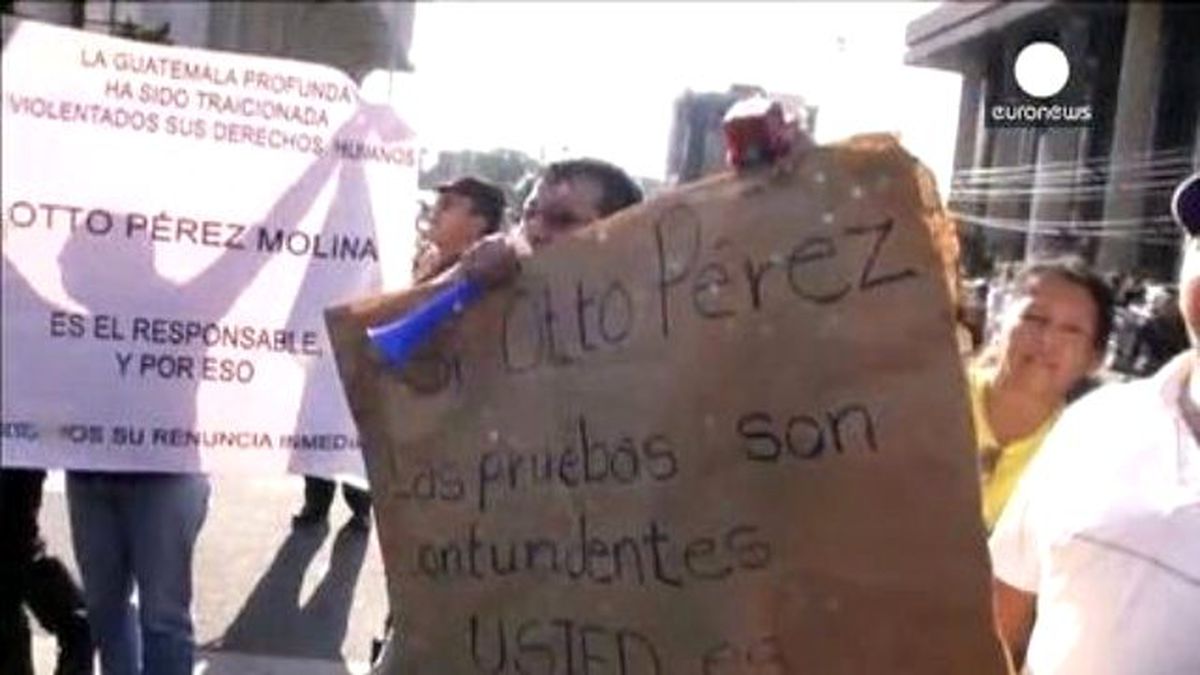 Guatemala Devlet Başkanı Perez\'in \'Yolsuzluk\' Dosyası Kabul Edildi