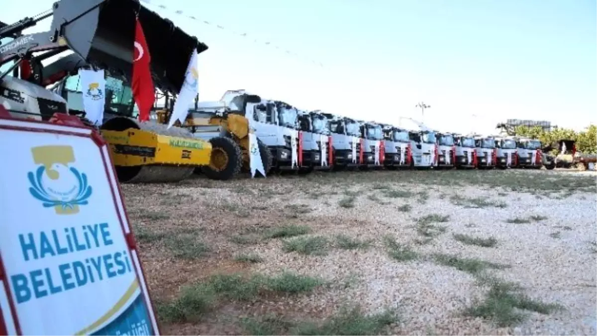 Haliliye Belediyesi Araç Filosuna 16 Yeni Araç Kattı