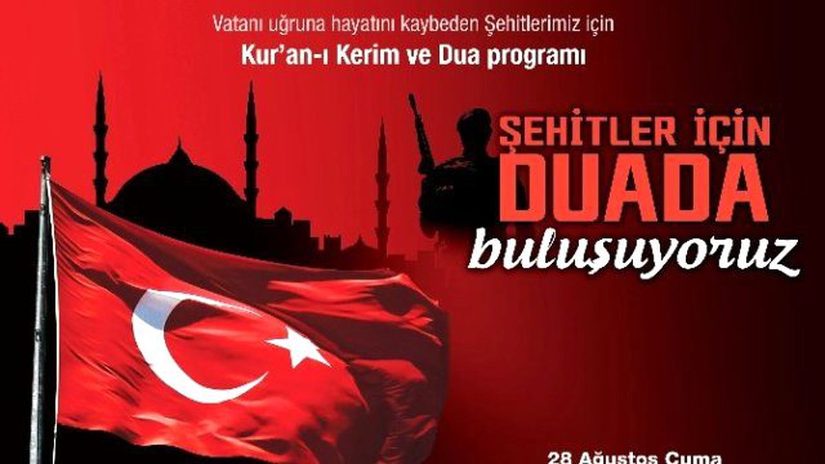 İlkadım\'da "Şehitler İçin Dua" Programı