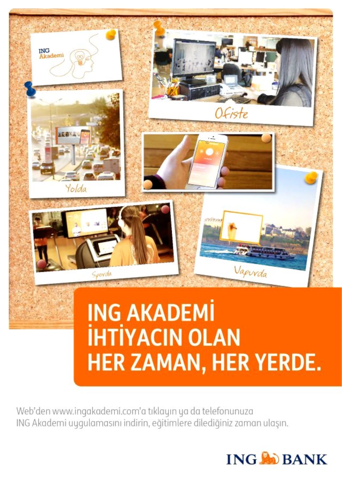 Ing Bank\'lıların Eğitimleri Hem \'Web\'de Hem \'Cep\'te