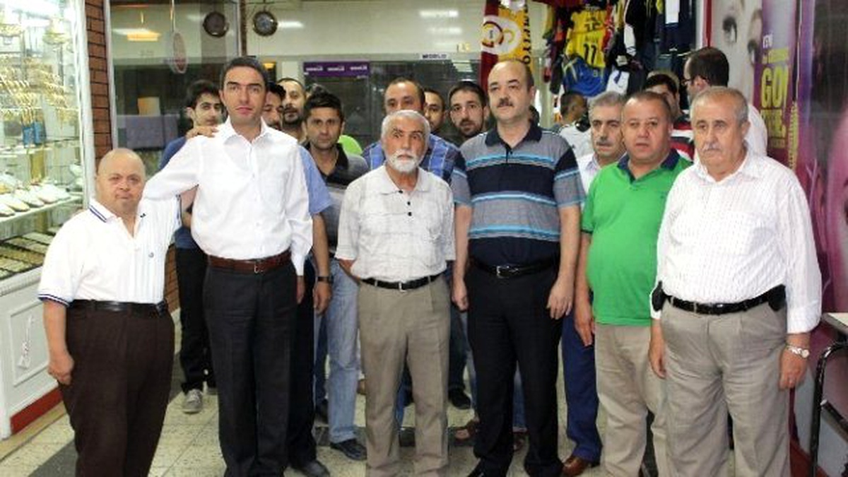 İnönü Kapalı Çarşı Esnafı Eylem Yaptı