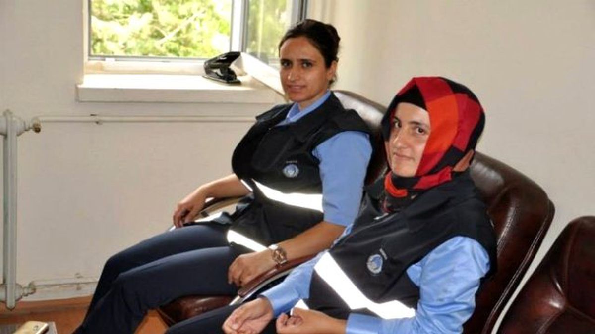 Kadın Zabıta Personeli Göreve Başladı