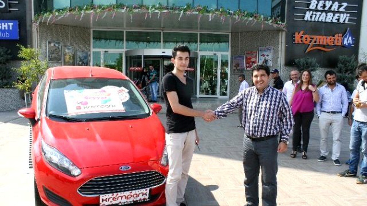 Krempark Talihlisi Otomobili Teslim Aldı