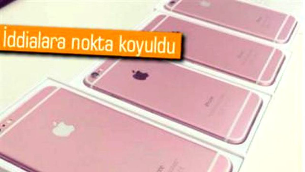 Pembe İphone 6s\'i Beklemeyin