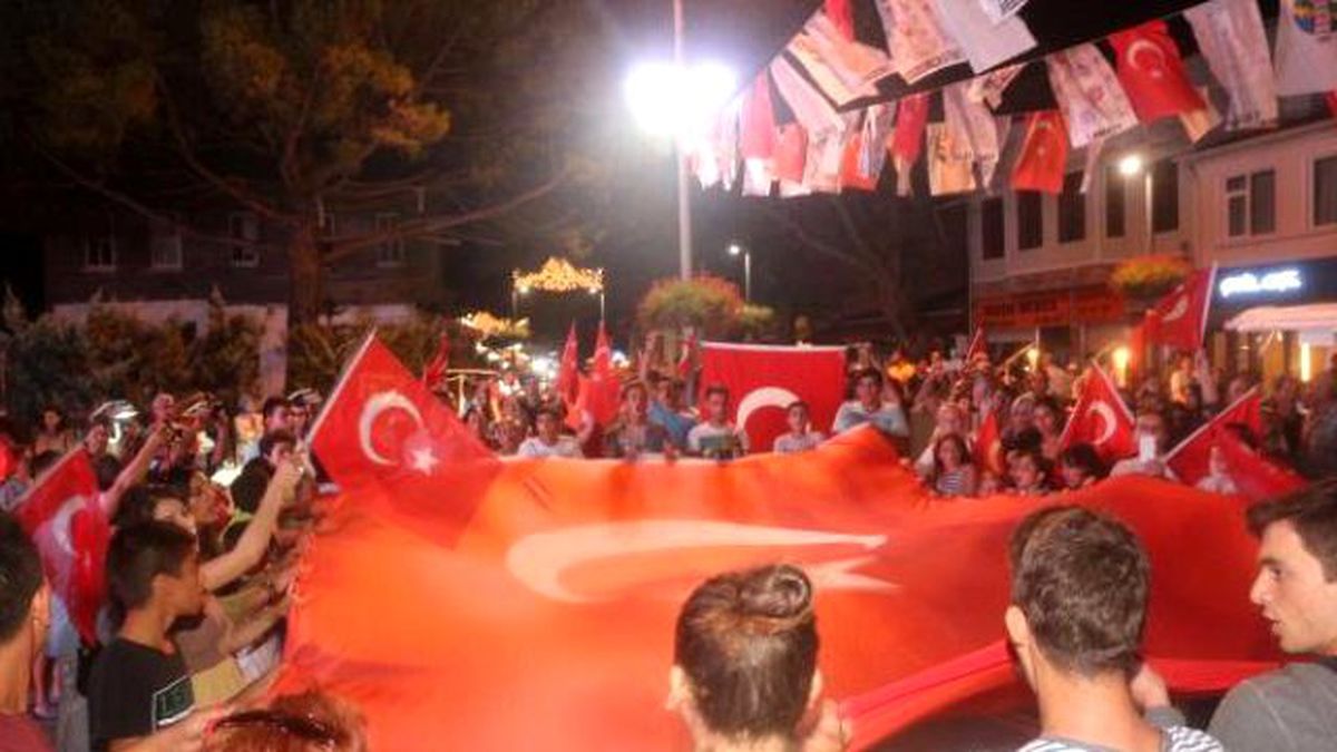 Şile\'de Terör Protestosu