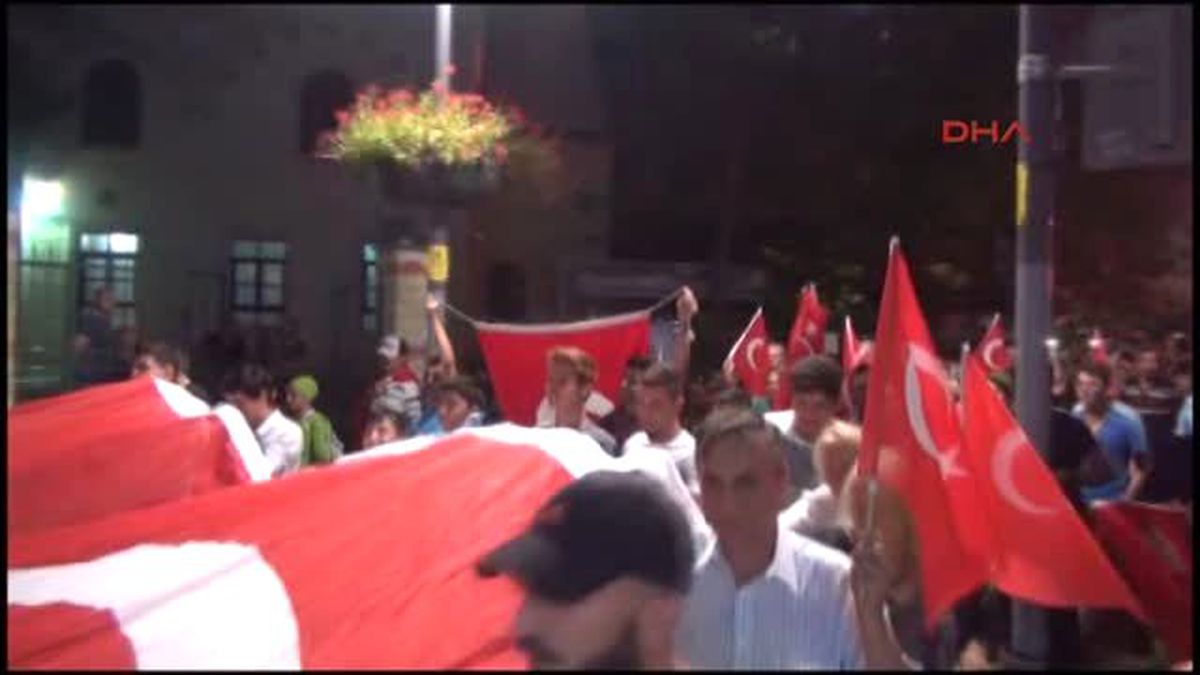 Şile\'de Terör Protestosu