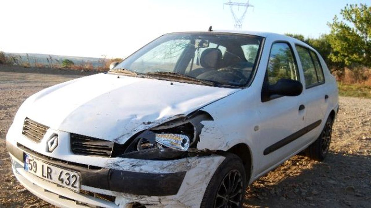 Tekirdağ\'da Trafik Kazası: 2 Yaralı