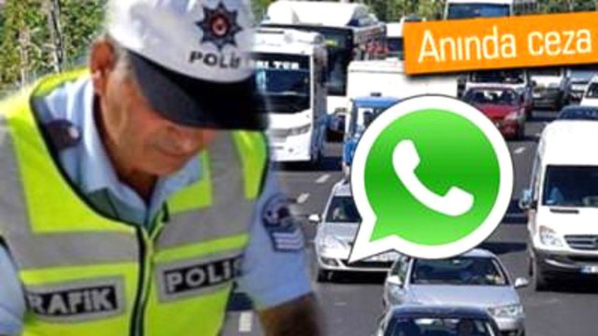 Trafikte Whatsapp\'tan İhbar Dönemi Başladı