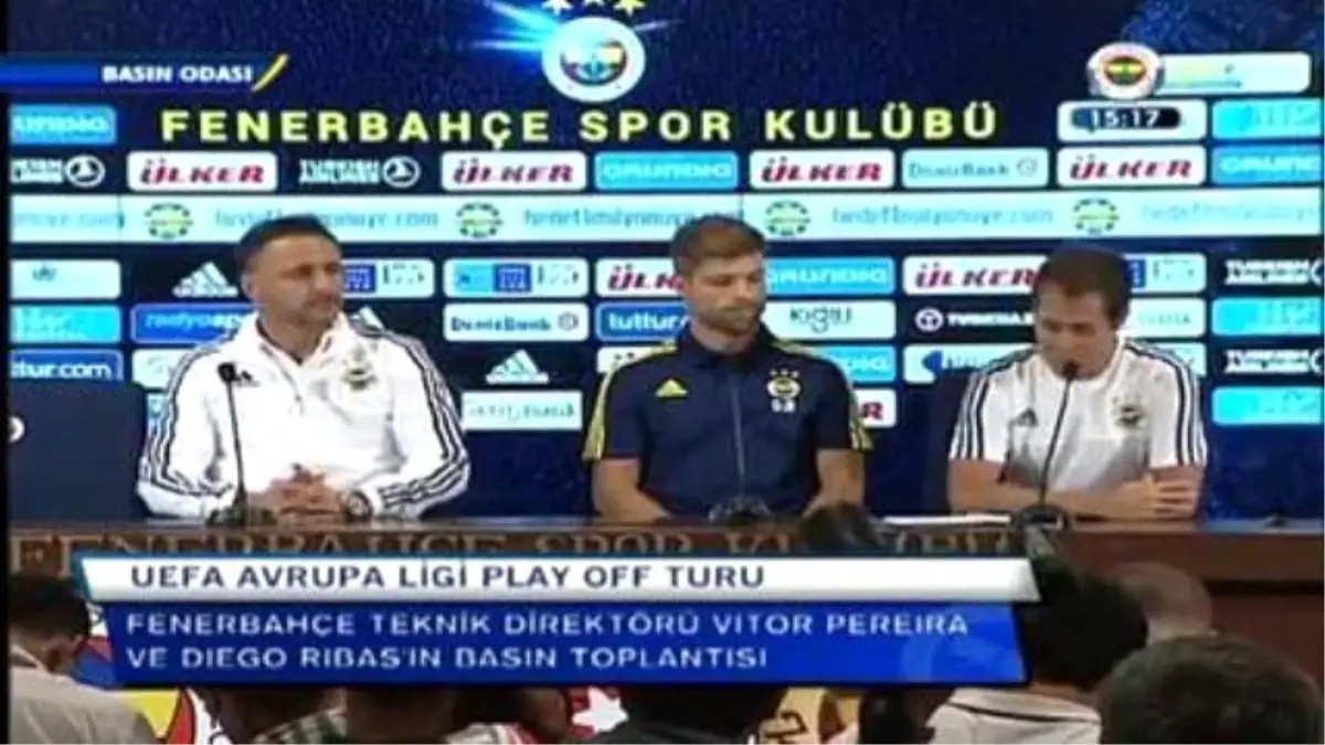 Vitor Pereira & Diego Ribas\'ın Basın Toplantısı 26/08/2015