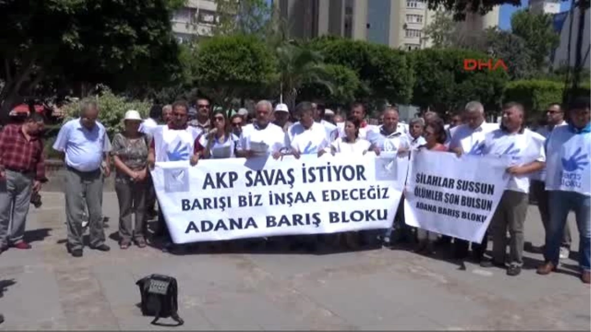Adana\'da Yapılacak Barış Mitingini Duyurmak İçin Gösteri