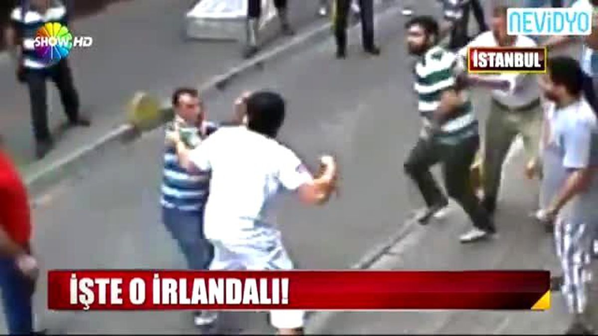 Aksaray Esnafını Döven İrlandalı Konuştu