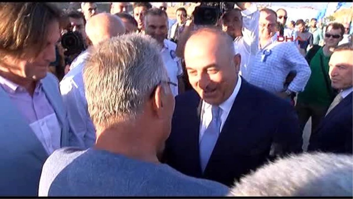 Antalya - Bakan Çavuşoğlu ve Baykal Arasında Esprili Diyalog