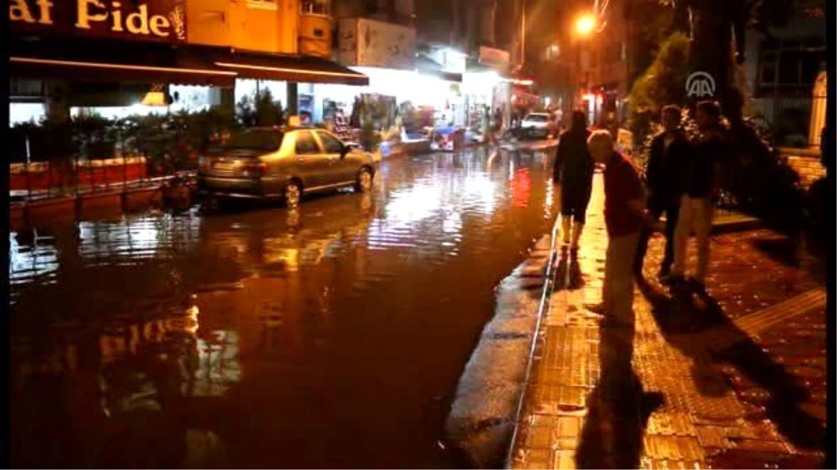 Bafra\'da Şiddetli Yağış