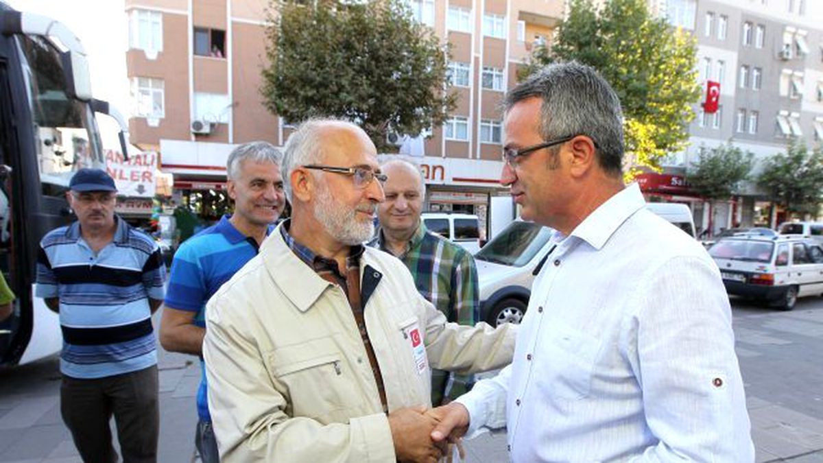 Gebzeli Hacıları Köşker Uğurluyor