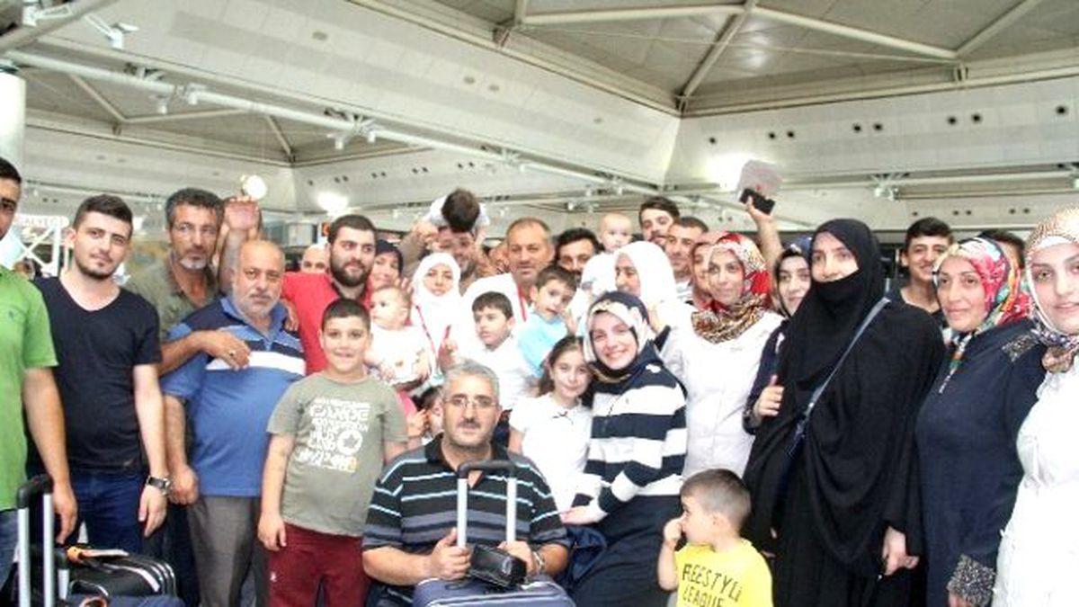 Hacı Adayları Filistin Üzerinden Kutsal Topraklara Gitti
