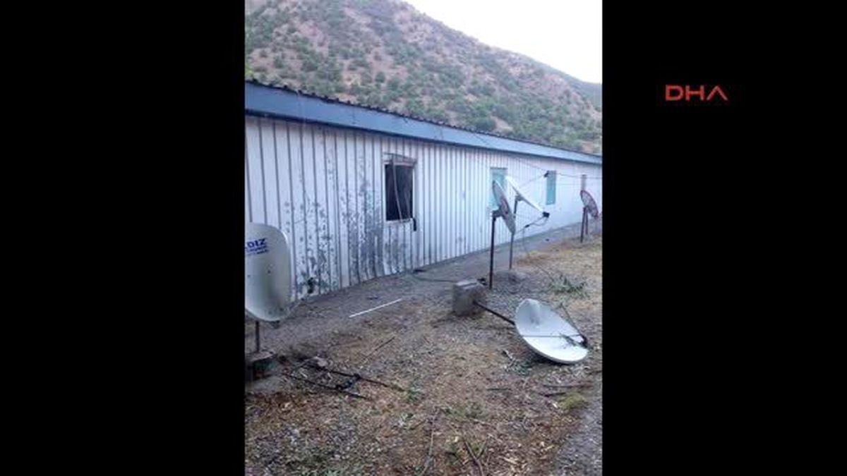 Kiğı Barajı\'na Saldıran PKK\'lılar İşçi Barakalarını Hedef Almış