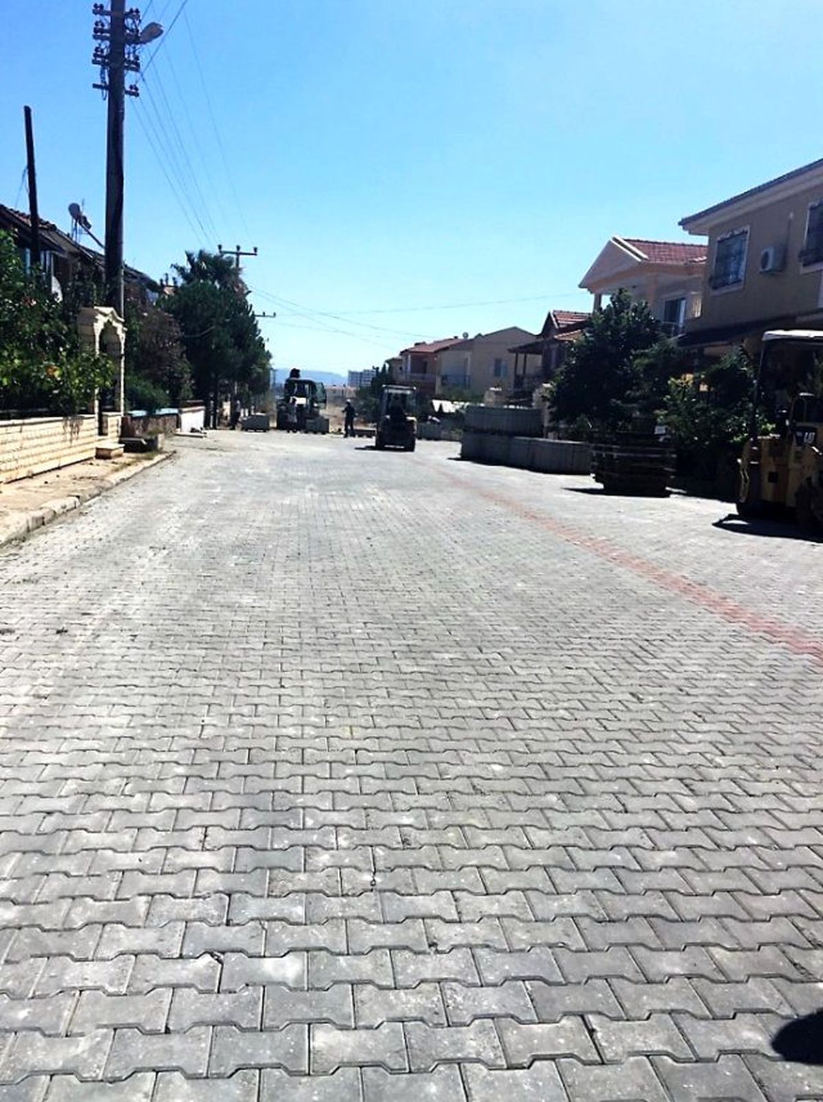 Kilit Parke Taş Döşemesi Aralıksız Devam Ediyor.
