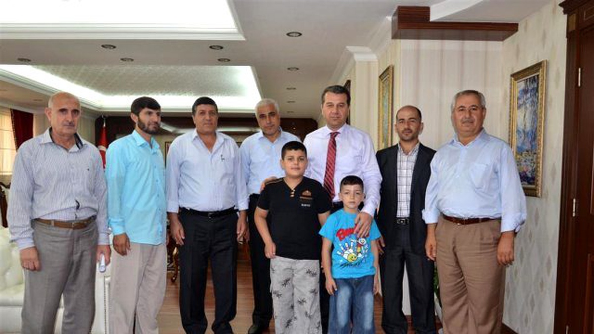 Suriye Dost Okulundan Batman Valisine Ziyaret