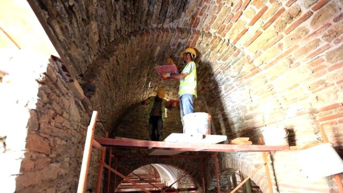 Tarihi St. John Kilisesi Aslına Uygun Olarak Restore Ediliyor