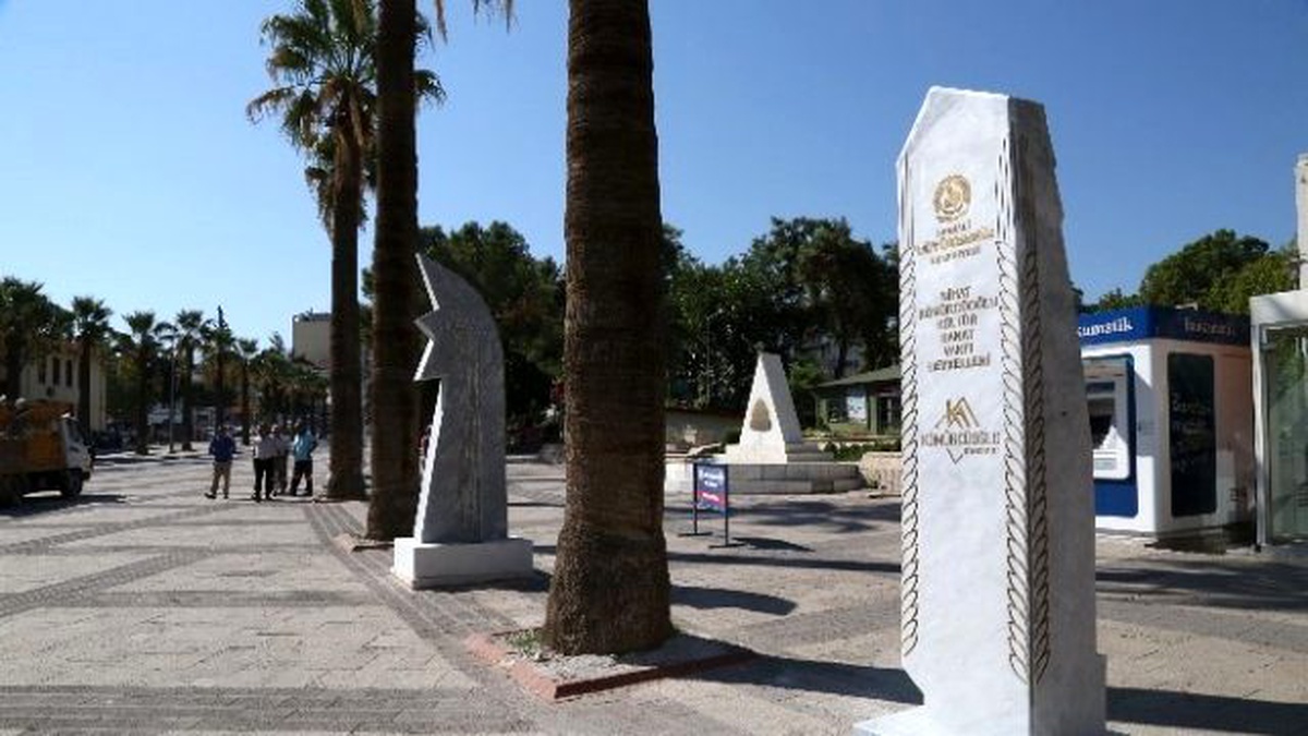 Taş Heykeller Gazi Bulvarı\'nı Süsleyecek