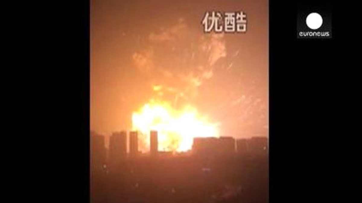 Tianjin Patlamasıyla İlgili 12 Kişi Gözaltında