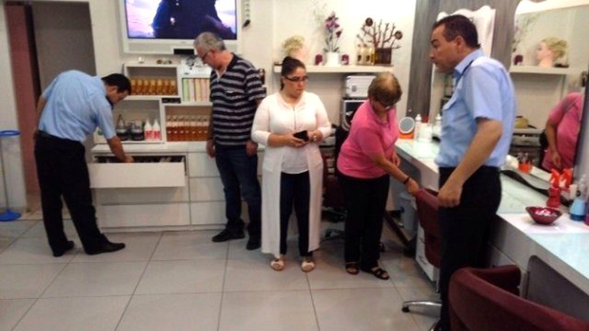 Zabıta Müdürlüğünden Bayan Kuaförlerine Denetim