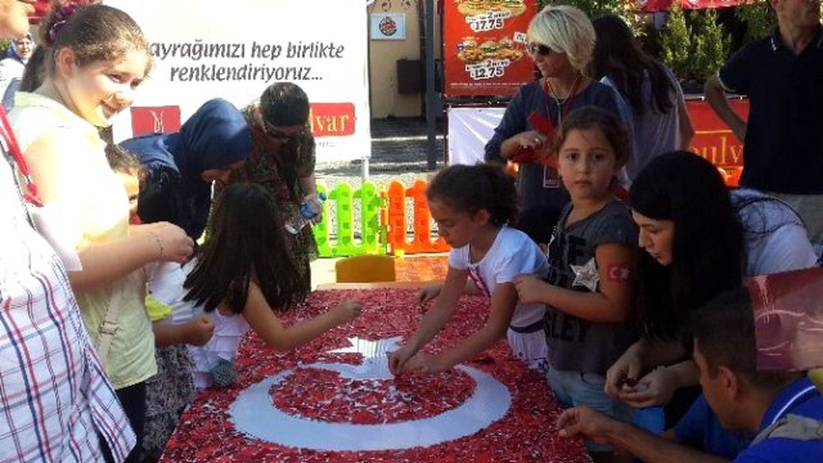 Zafer Bayramı Temalı Atölye Bulvar Avm\'de