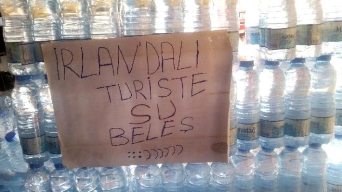 Alanya\'da "İrlandalı Turiste Su Beleş" Kampanyası