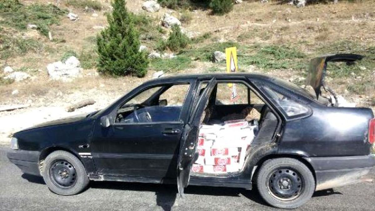 Andırın\'da 6 Bin Paket Kaçak Sigara Ele Geçirildi
