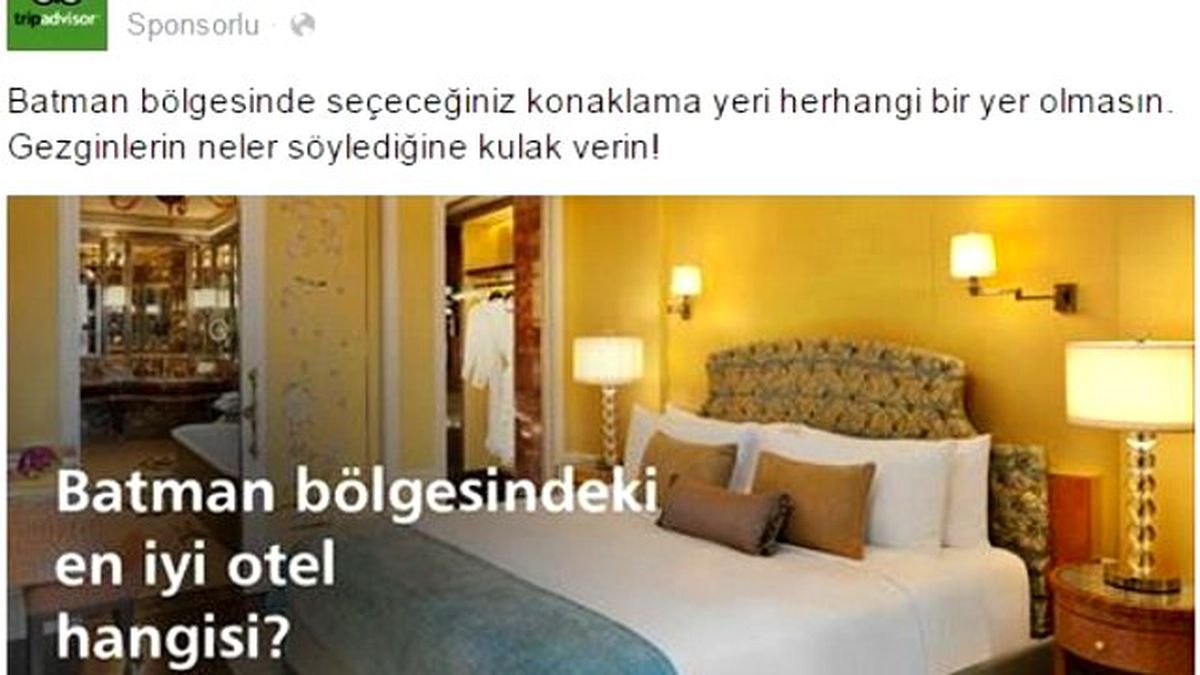 Batman Real Konak Hoteli Tripadvisor\'da Birinci Seçildi.