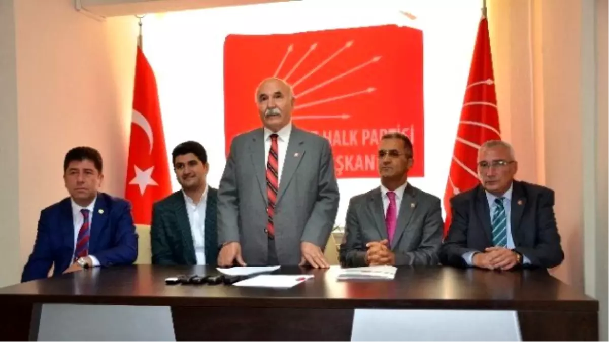 CHP\'nin Bilgilendirme Toplantısı