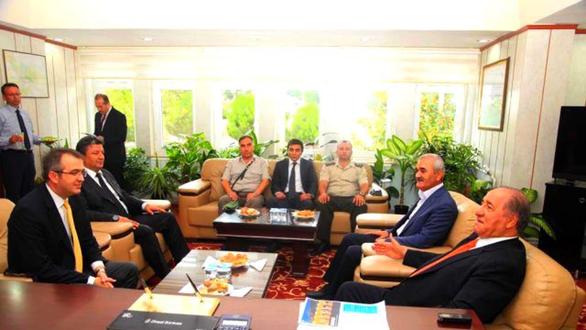 Çorum Valisi, Osmancık Kaymakamını Ziyaret Etti