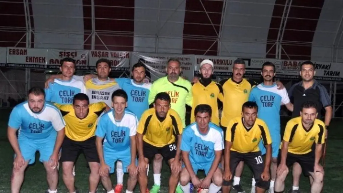 Halı Saha Turnuvasının Şampiyonu Korkuteli Belediyesi