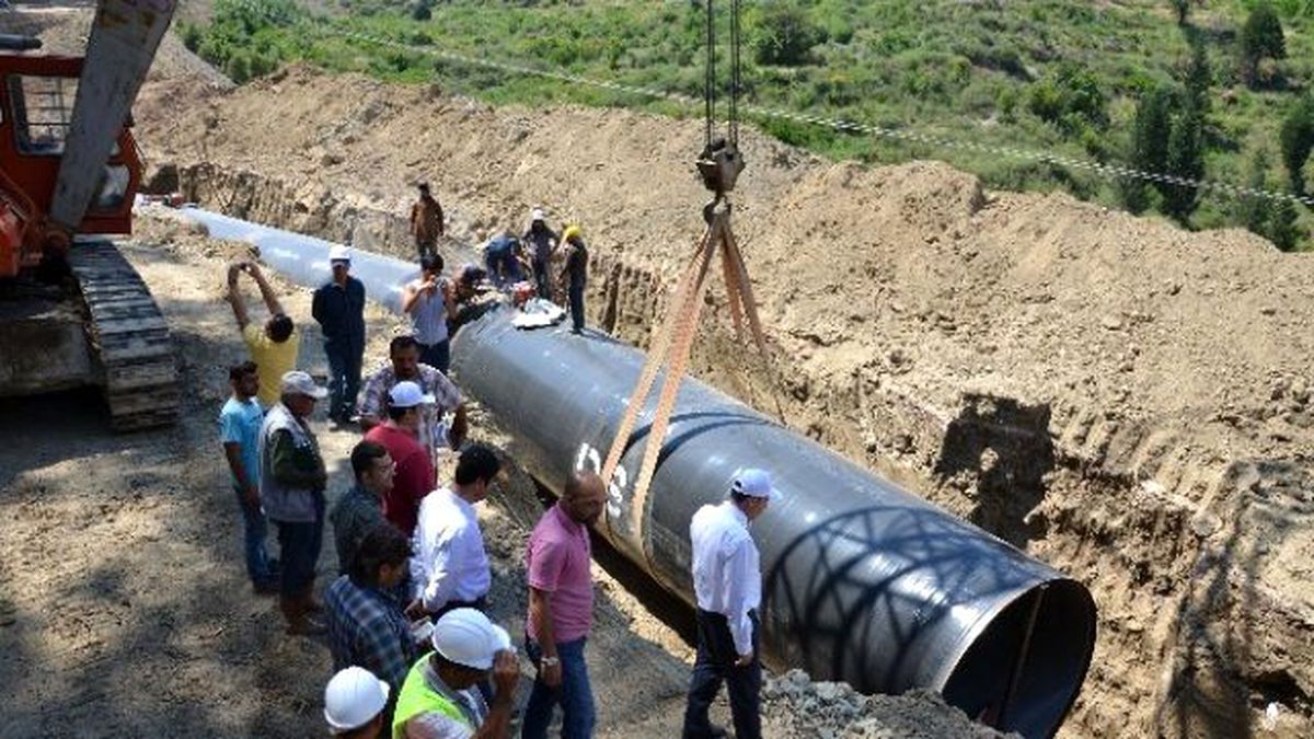 Karacaören 2. Barajı İsale Hattı Çalışmalar Devam Ediyor