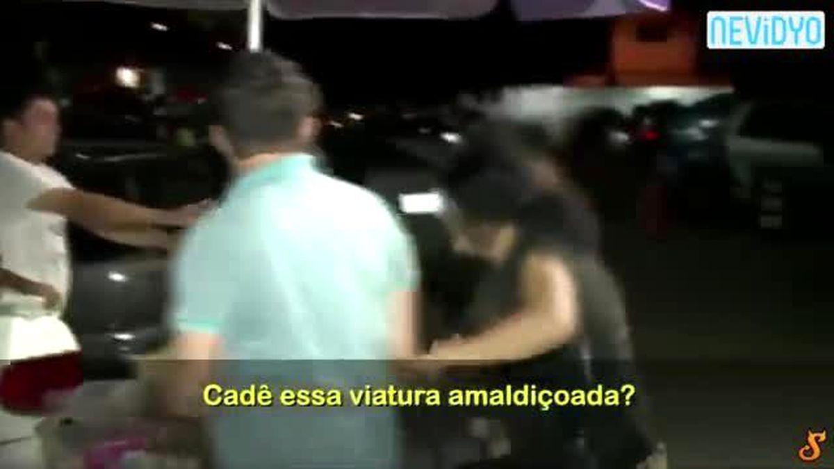 Polis Arabasına Vurmaya Kalkınca...