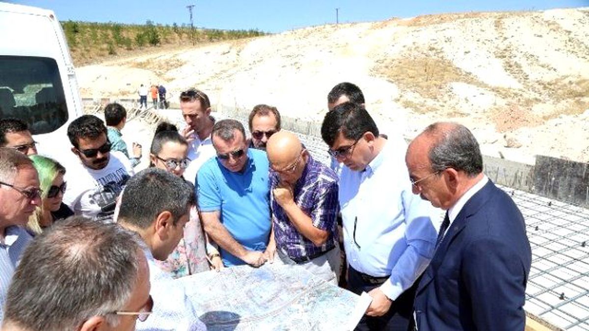 Rıdvan Fadıloğlu, Alp Yapı Çalışmalarını Yerinde İnceledi