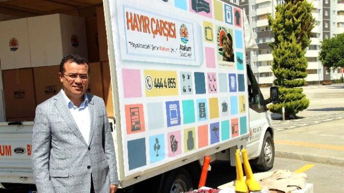 Samsun\'dan Hopa\'ya Yardım Eli
