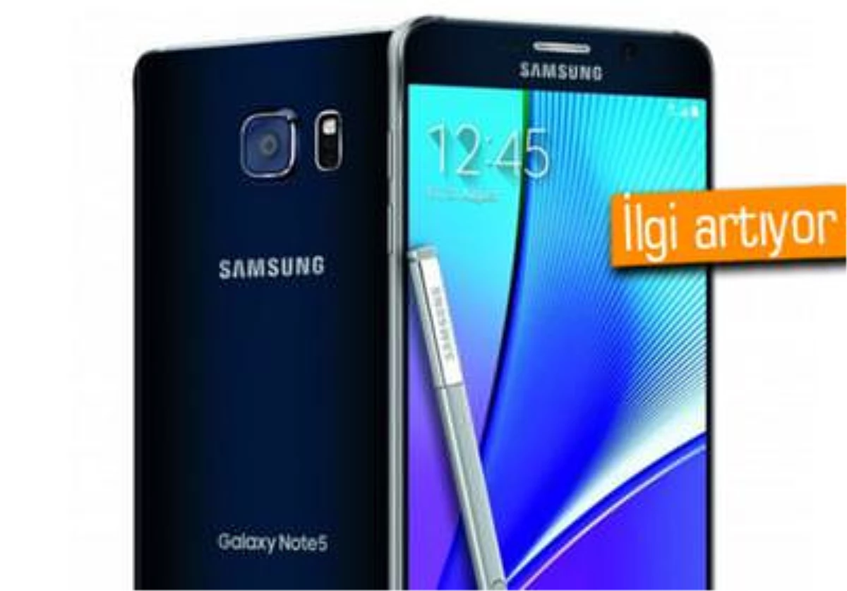Samsung Galaxy Note Serisine Türkiye\'de Rekor İlgi