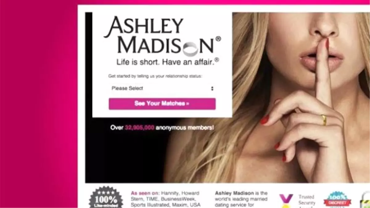 Ashley Madison Hacklendi; Skandal Büyüyor.