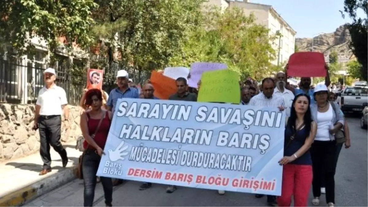 Dersim Barış Bloku\'ndan "Barış Yürüyüşü"