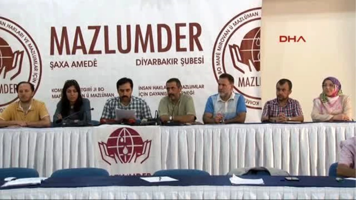 Diyarbakır Mazlumder\'den Çatışmaları Durdurun Çağrısı