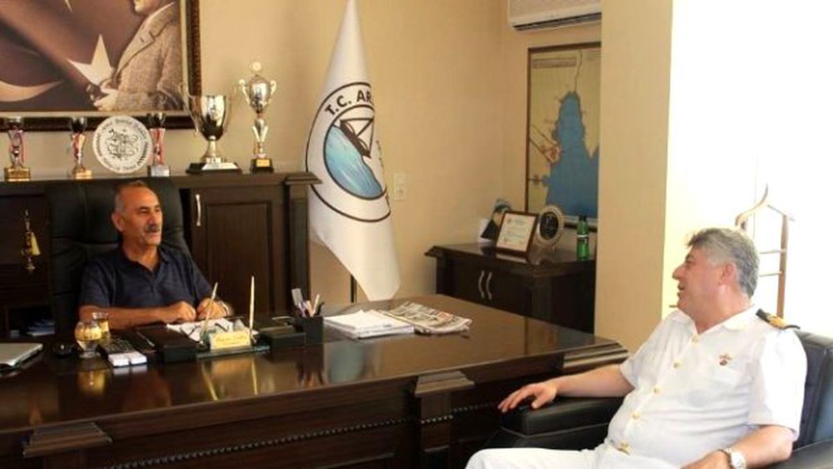 Garnizon Komutanı Algür\'den Veda Ziyareti