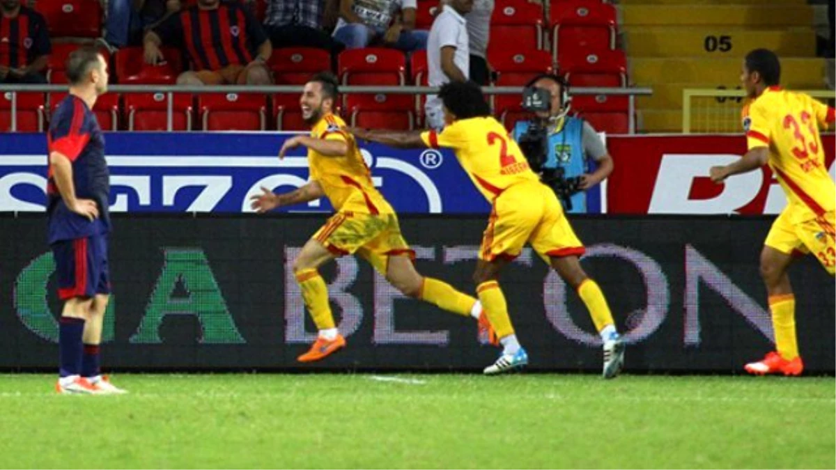 Kayserispor, Mersin İdmanyurdu\'nu 2-1 Yendi