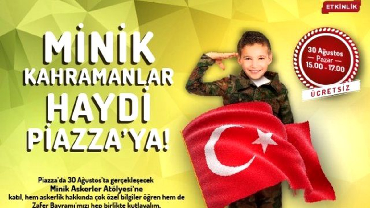 Minikler Asker Kıyafeti Giyip Selam Çakacaklar