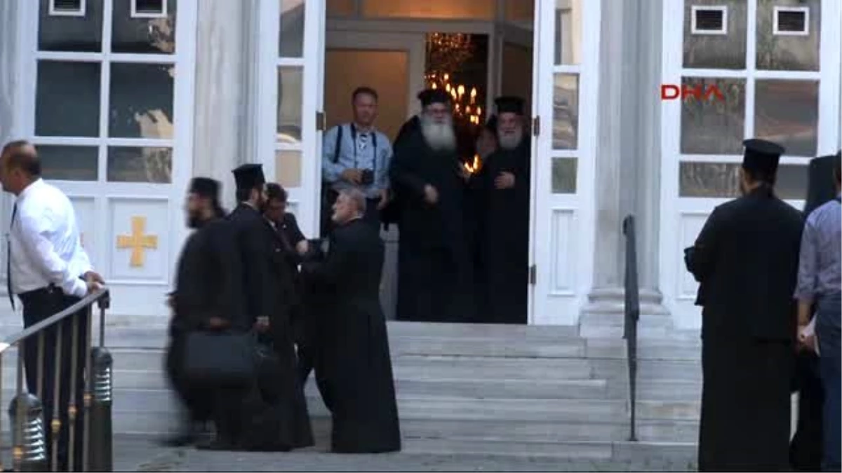 Rum Ortodoks Patrikhanesi İstişare Toplantısı İstanbul\'da Başladı