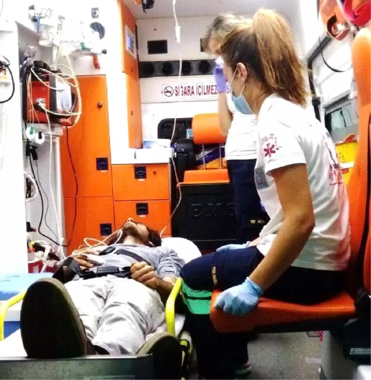Stajyer Denizcinin İmdadına Sahil Güvenlik Yetişti