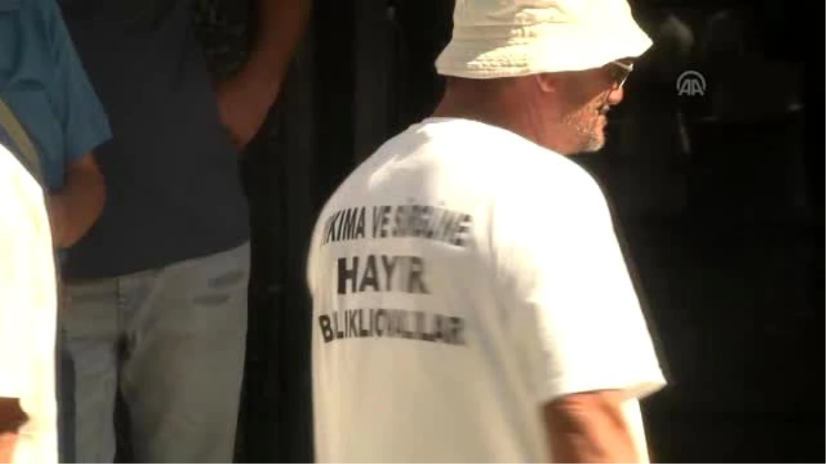 Balıklıova Sakinlerinin CHP İzmir İl Başkanlığını Protestosu Sona Erdi