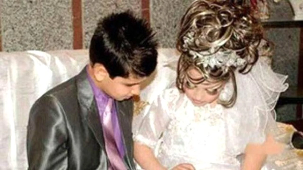 Çocuk Düğünü Krizi! Damat 14, Gelin 10 Yaşında